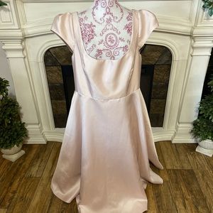 Evening Gown Formal Tea Length Champagne Gown by Alfred Sung